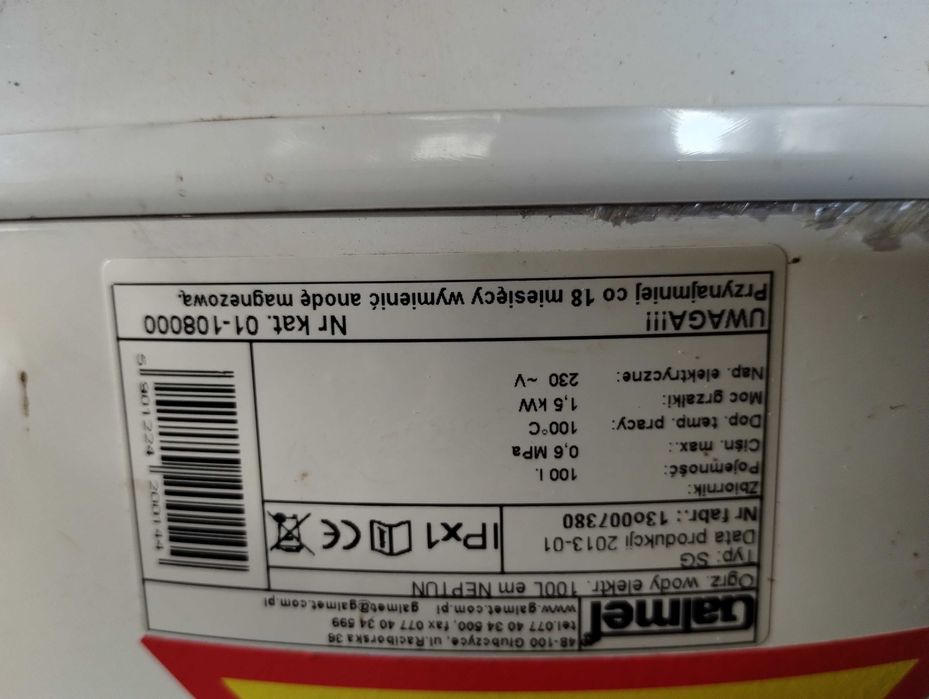 Ogrzewacz wody elektryczny