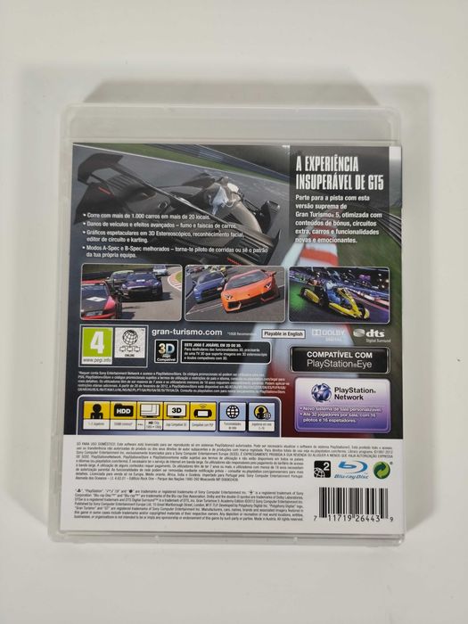 Gran Turismo 5 Academy Edition - Playstation 3 PS3