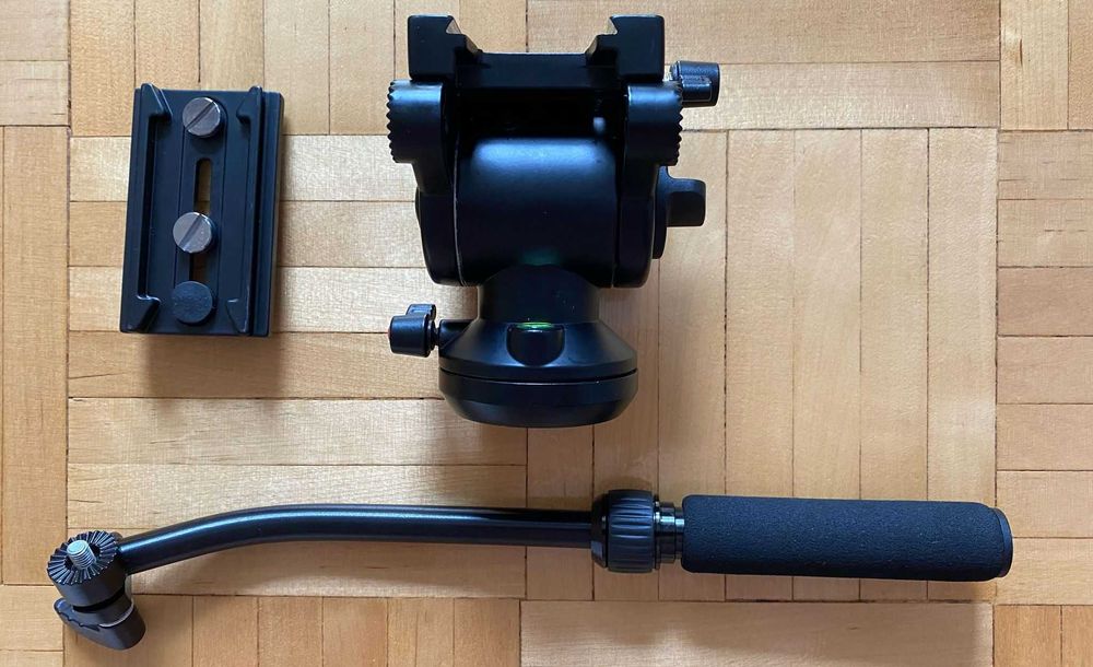 Głowica olejowa do aparatów DSLR i Wideo