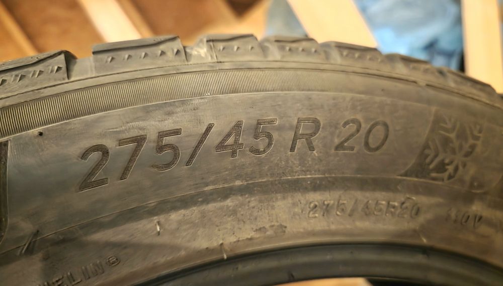 Michelin Pilot Alpine 5 SUV 2020 rok - 275/45/R20 - 305/40/R20