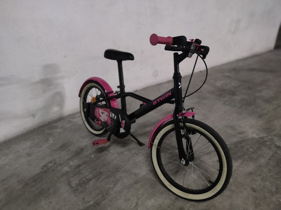 Bicicleta B'Twin 16" 500 Spy Hero Girl