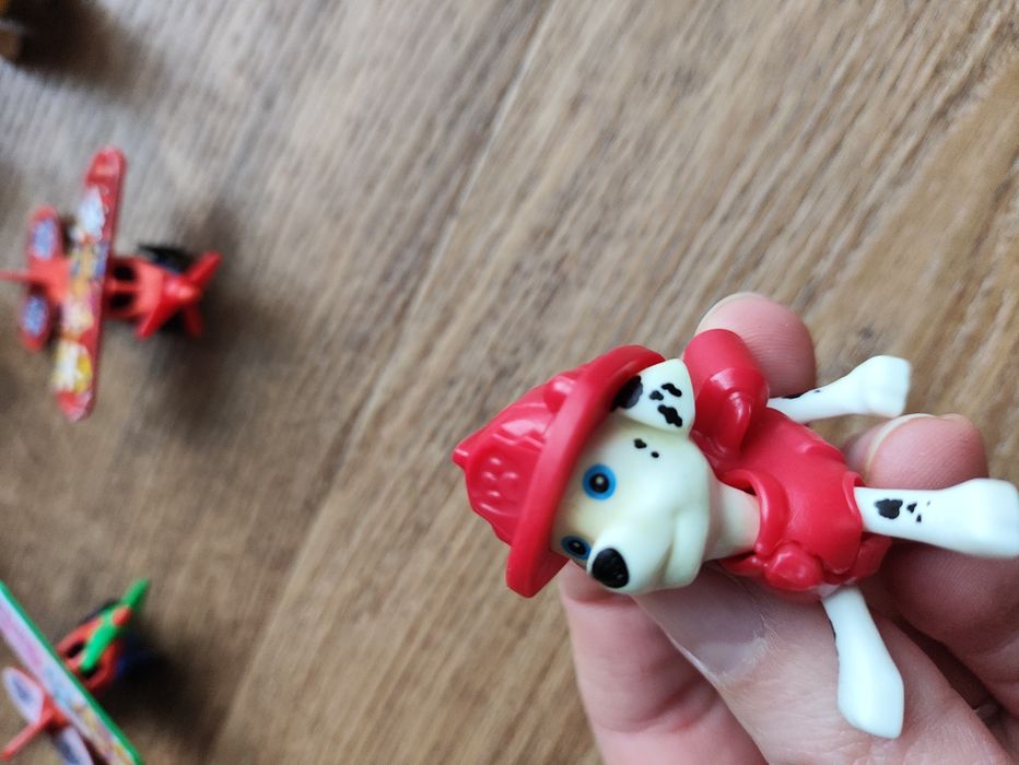 Figurki Psi Patrol Paw Skye Rubble samoloty