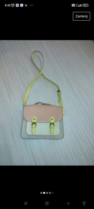 Torebka oxfordka firmy Bershka