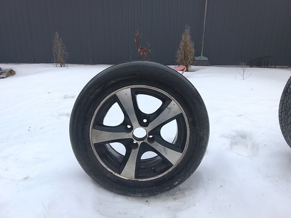 Диски колесные,R14, стояли на автомобиле Ваз 2110