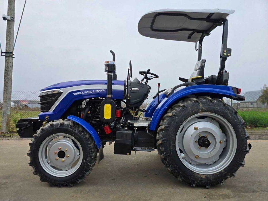 Мінітрактор повнопривідний TERRA FORCE 544XL, реверс, євронавіска