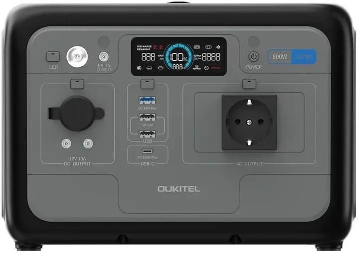 Зарядна станція Oukitel P800, 800w, 512 Wh