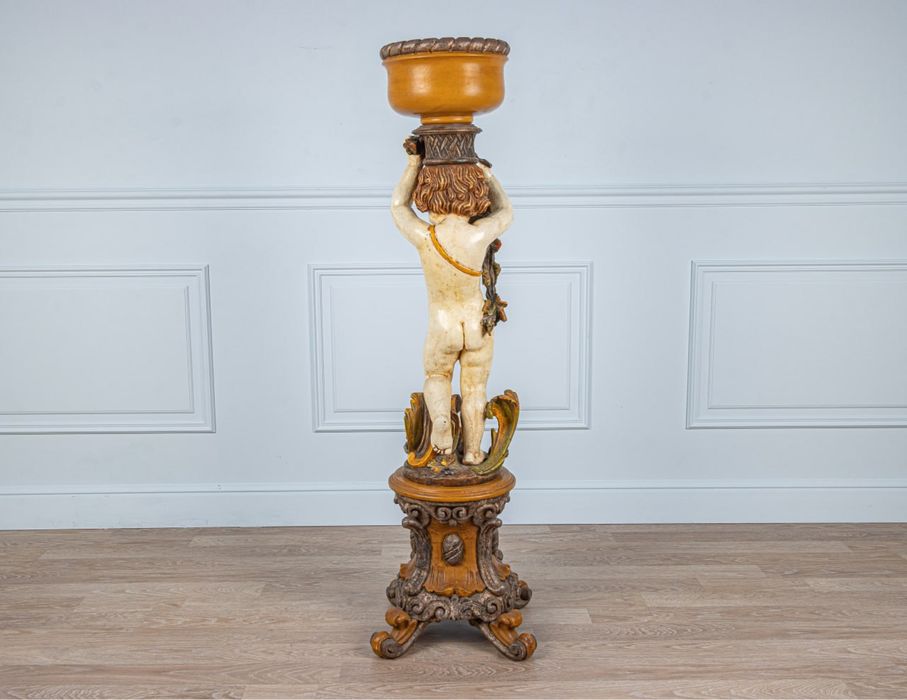 Вінтажне підлогове кашпо