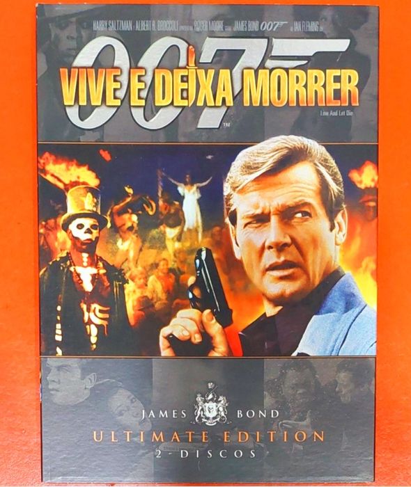 DVD - Dois Filmes 007    James Bond