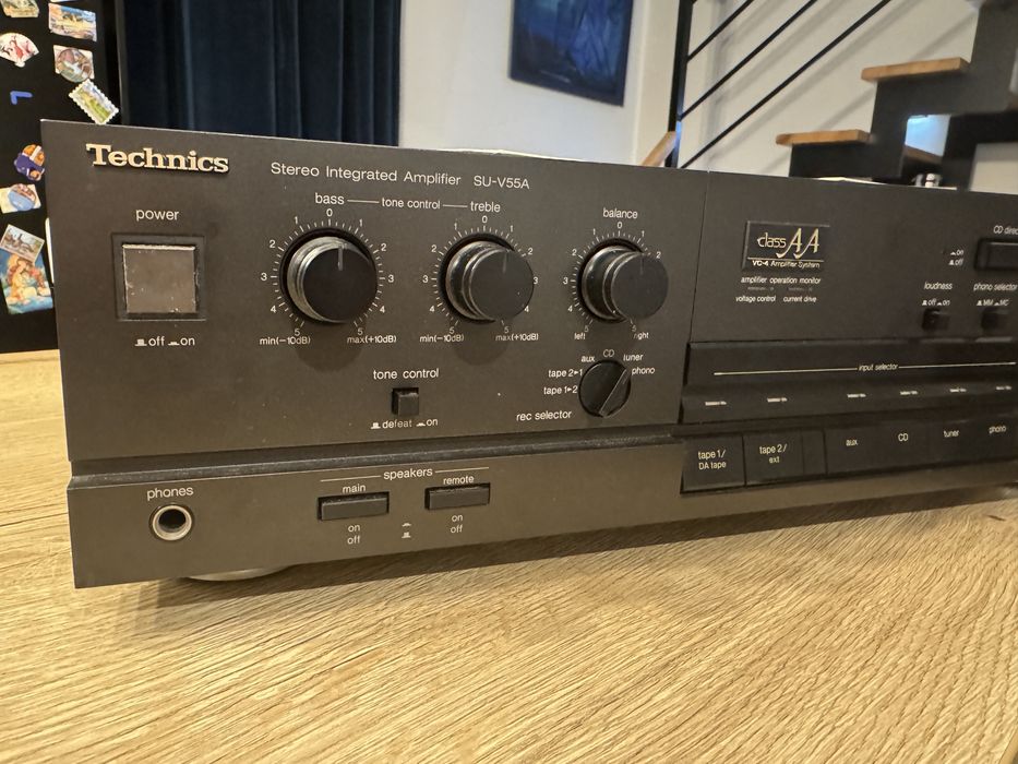 Wzmacniacz i deck technics