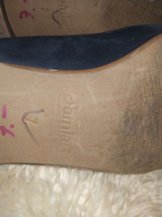 Semler балетки темно сині замша 41 р