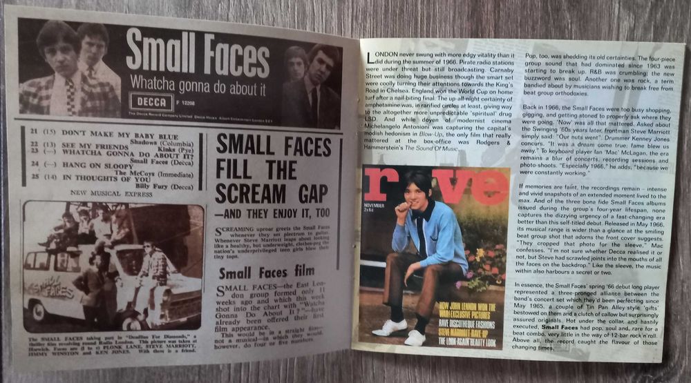 2CD The Small Faces "From the Beginning", 1967 год, выпуск 2012 года