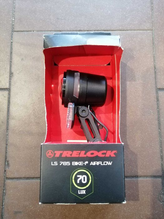 Lampka przednia TRELOCK BIKE-I AIRFLOW LS 785 Przód 70 Lux OKAZJA!
