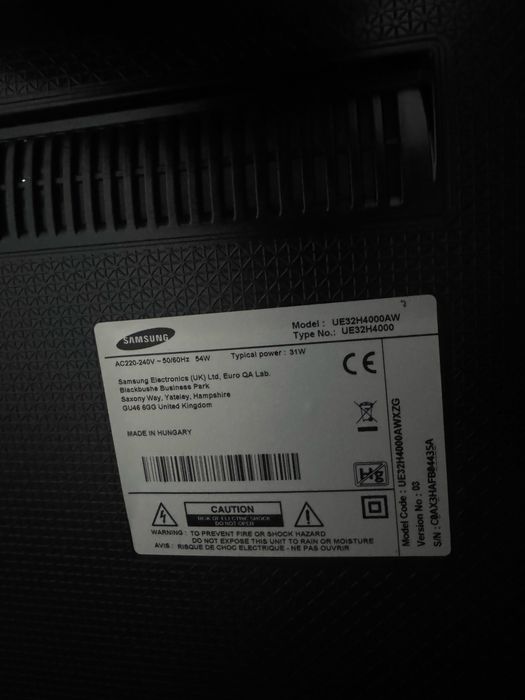 Tv led sansung  32h4000