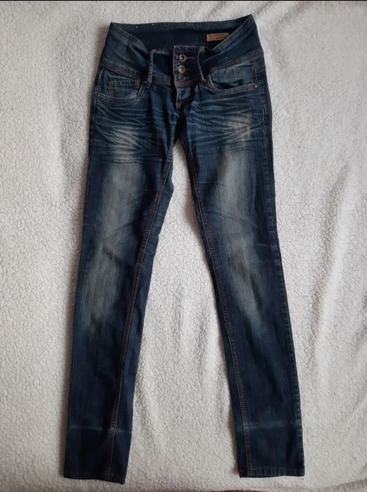 Terranova Denim spodnie jeansy r. S