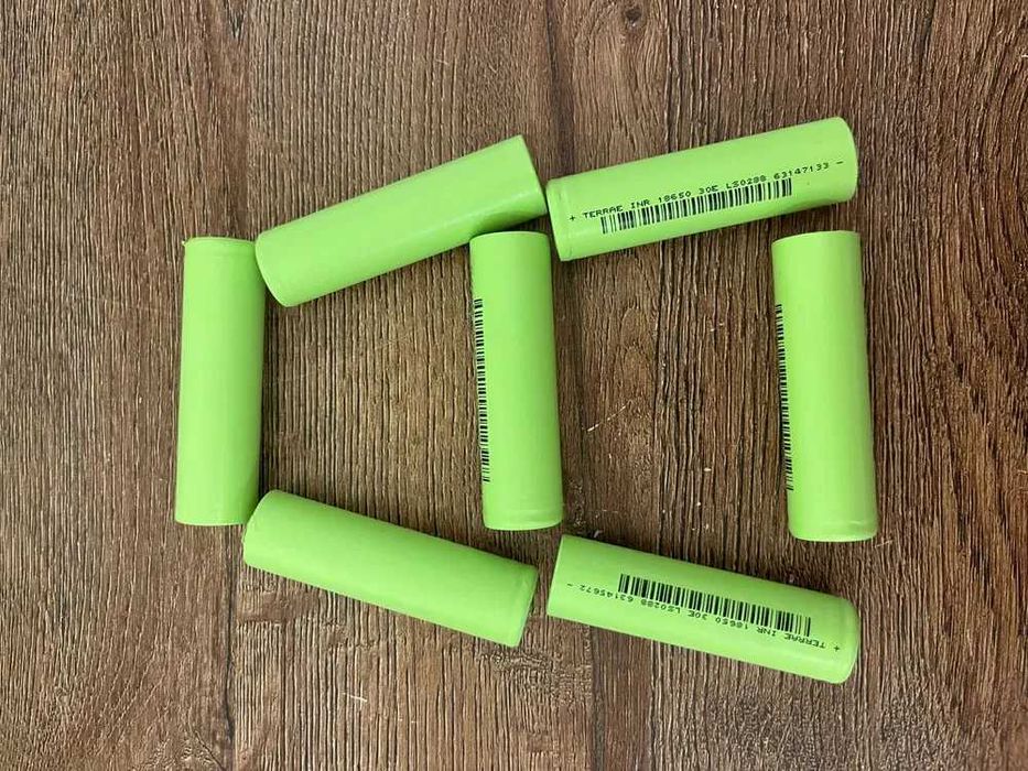 Батарейки НОВІ! TerraE 18650 Акумулятори (3100 реальна ємність)