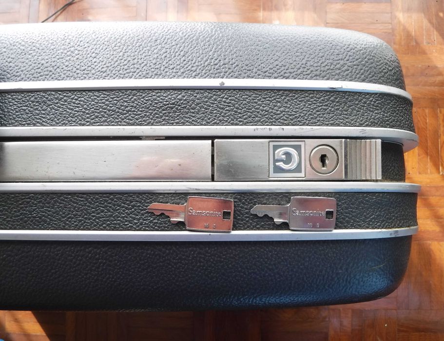 Mala de viagem antiga Samsonite