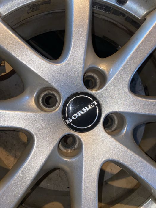Jogo 4 Jantes BORBET 16" 4x100 com Pneus Nexen 195/45R16 (Inverno/M+S)