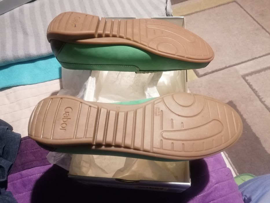 Skórzane mokasyny Gabor 38.5