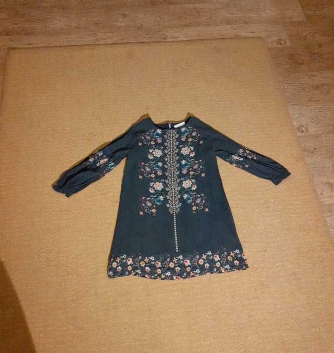 Sukienka granatowa Zara, rozm. 140