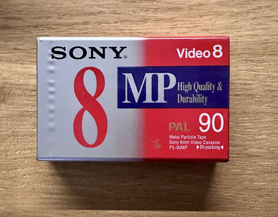 Kaseta Sony 8MP PAL 90 Video P5-90MP nowa