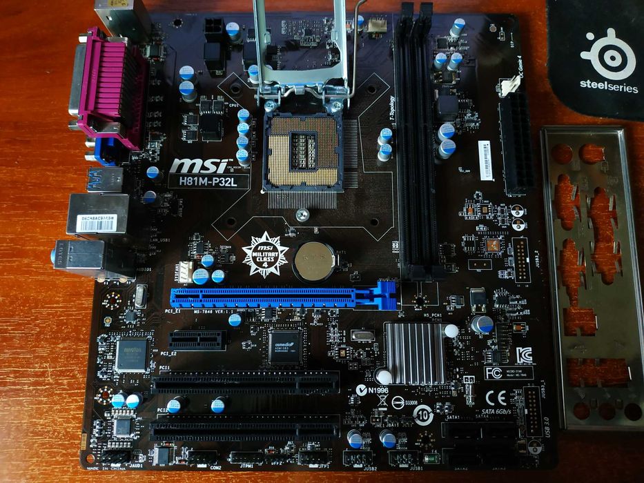 Материнка MSI H81M-P32L сокет 1150