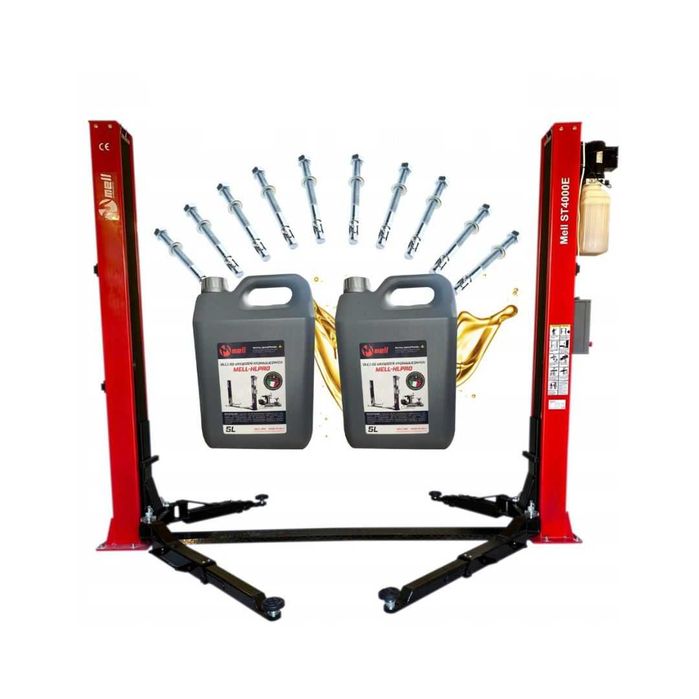 Podnośnik dwukolumnowy automatyczny 4T 380V ST4000E MellPro