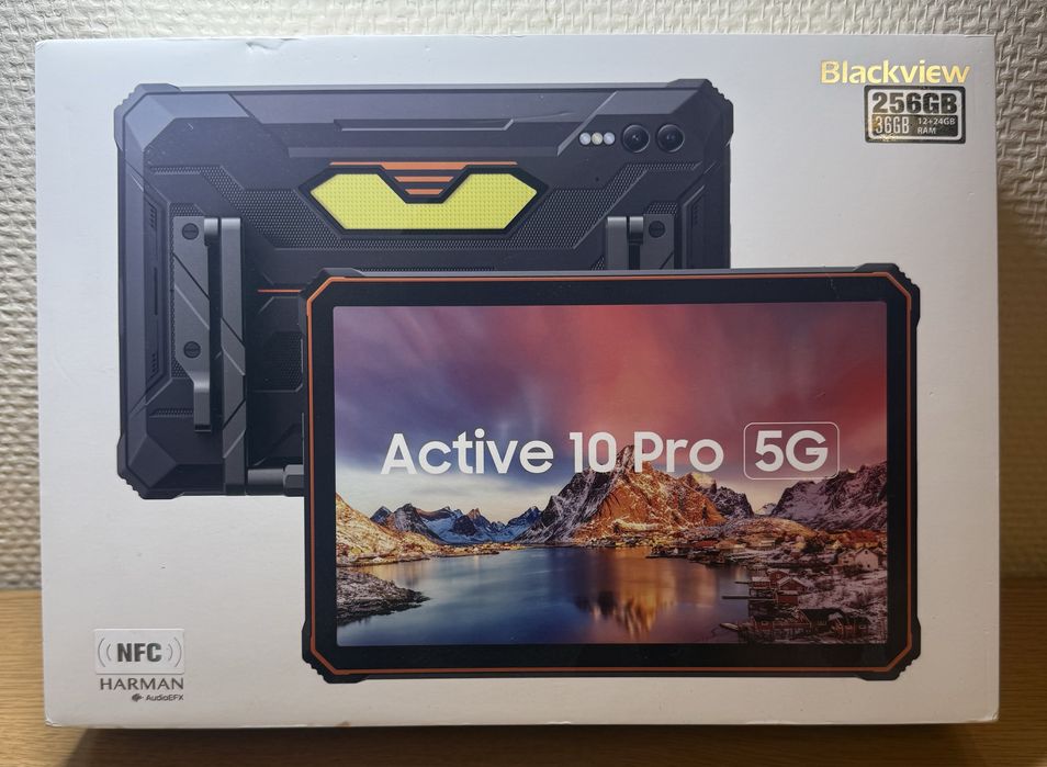 Планшет Blackview Active 10 Pro 5G  12+24/256GB
