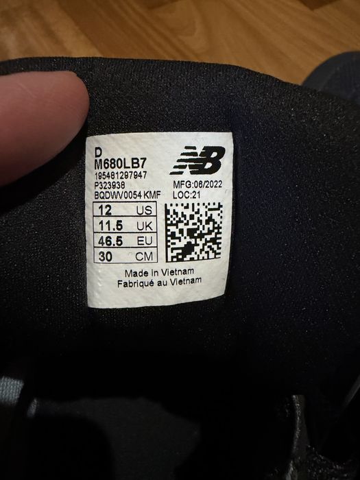 Кросівки new balance 680 w680lk7 оригінал 100%