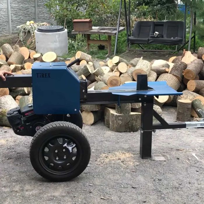 Бензиновий Дровокол Tirex Max рейковий колун 25 тон сила удару