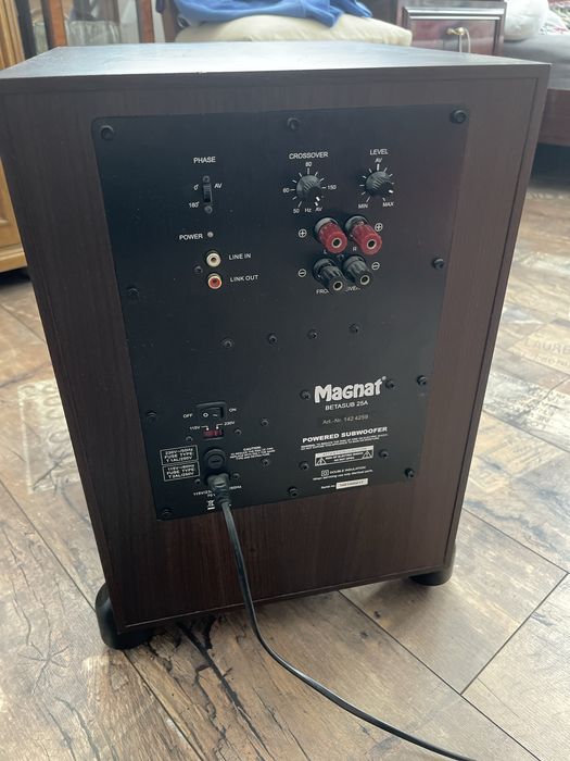 Magnat subwoofer betasub 25a