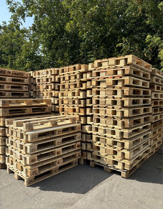 Піддон деревʼяний 800/1200 EPAL, EUR, та інщі розміри