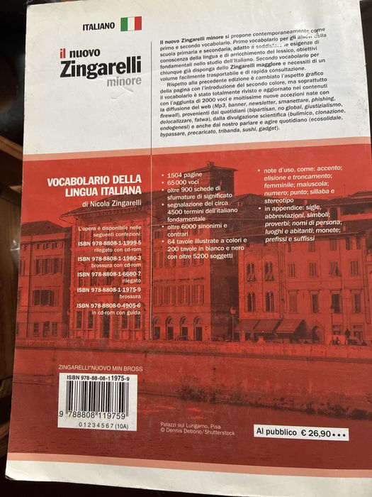 Il nuovo zingarelli dicionário