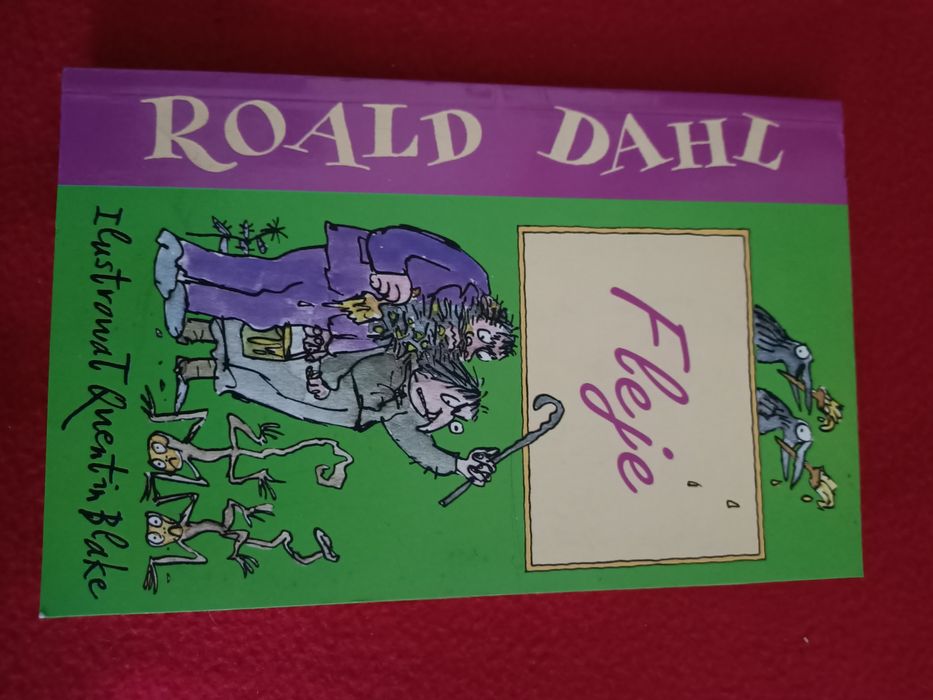 Fleje Roald Dahl ilustracje Blake