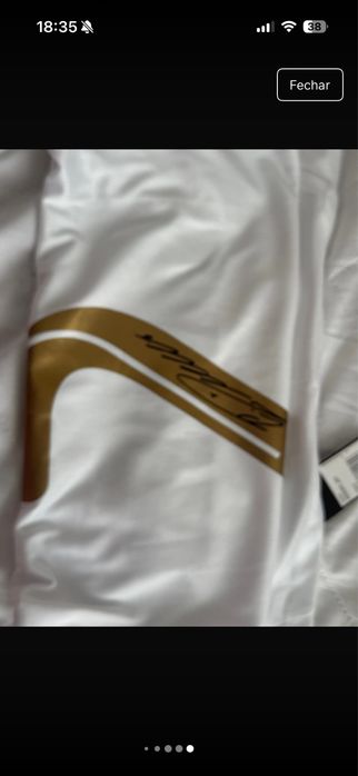 Camisa cristiano assinada