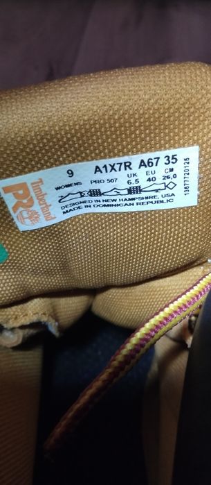Ботинки Timberland pro 507  24/7 размер -40,  26см