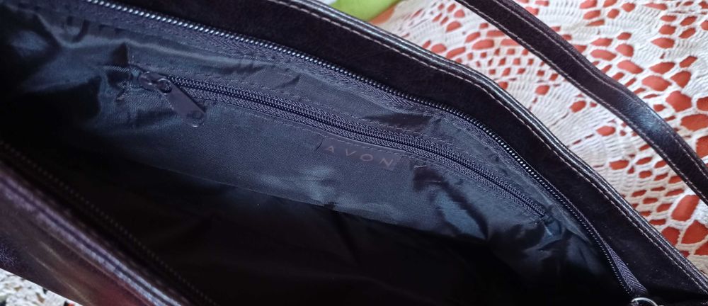 Torebka ciemnobrązowa, "jamnik"