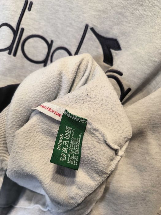 Bluza Damska Diadora Szara M Logo