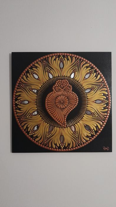 Mandala coração de Viana