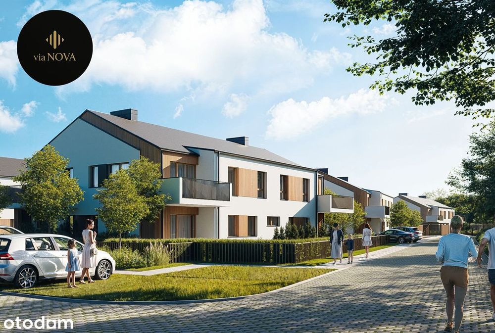 VIA NOVA | 59,99 m² | 3 pokoje | balkon 10,44 m² | Parking w cenie