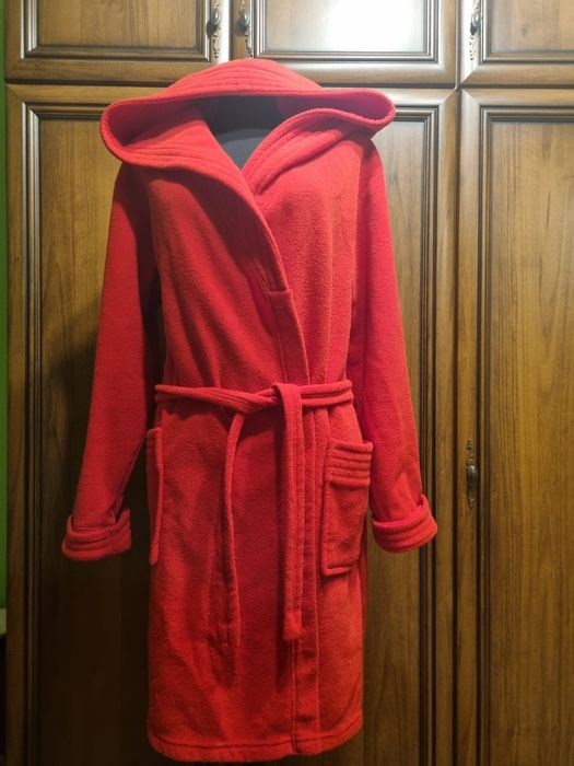 Szlafrok damski Dorota L z kapturem