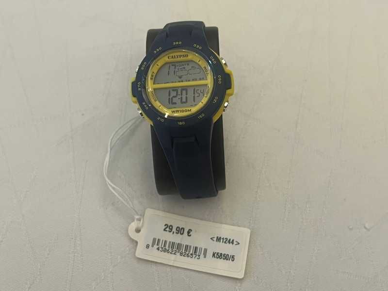 Relógio Digital Calypso K5850/5 – Novo, Oportunidade Única!