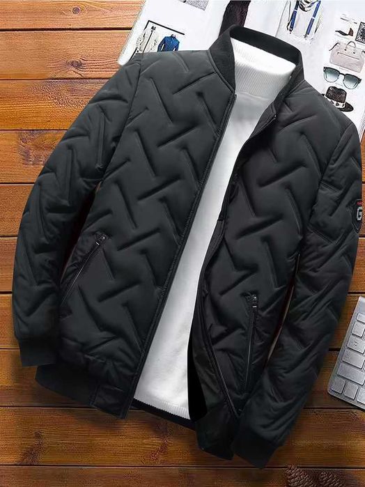 Casaco Quente Masculino para Outono e Inverno