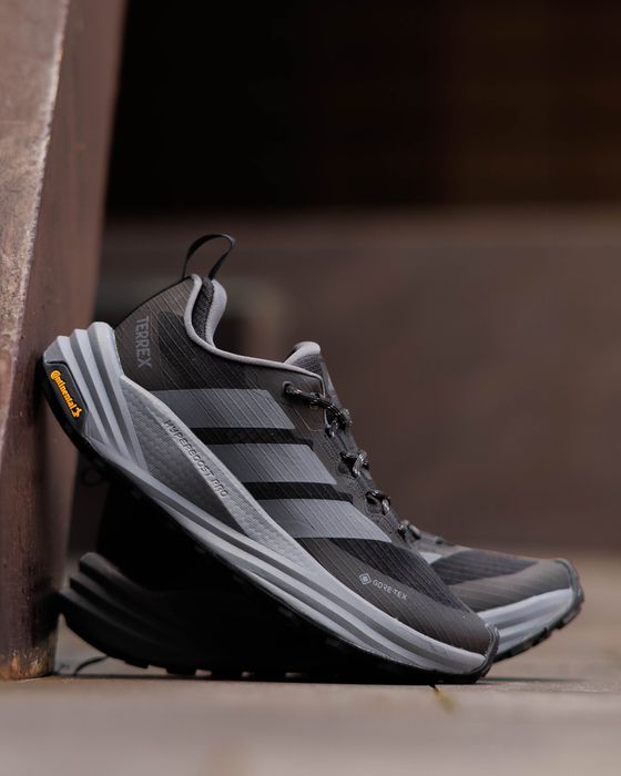 Кросівки осінні Adidas Terrex Trailmaker 2 Gore-Tex Black/Grey premium | Кроссовки Адидас чоловічі