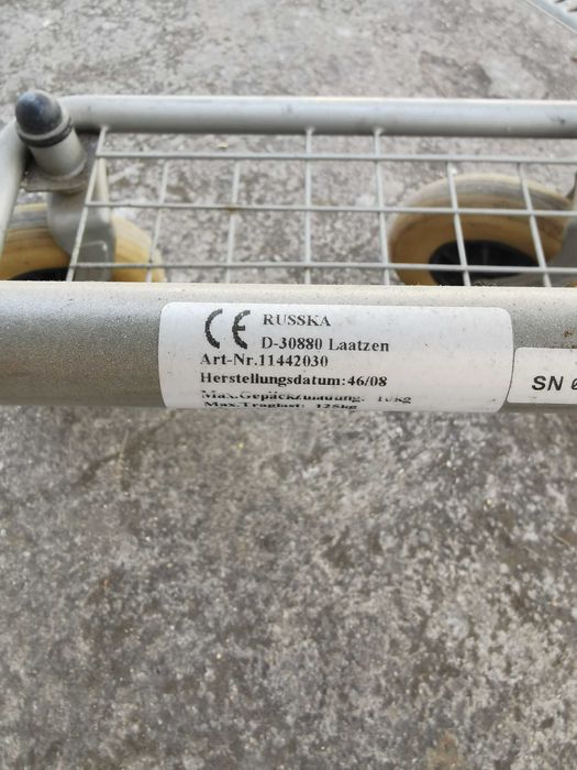 Andarilho para Idosos Dobrável com Quatro Rodas , Assento e Cesto