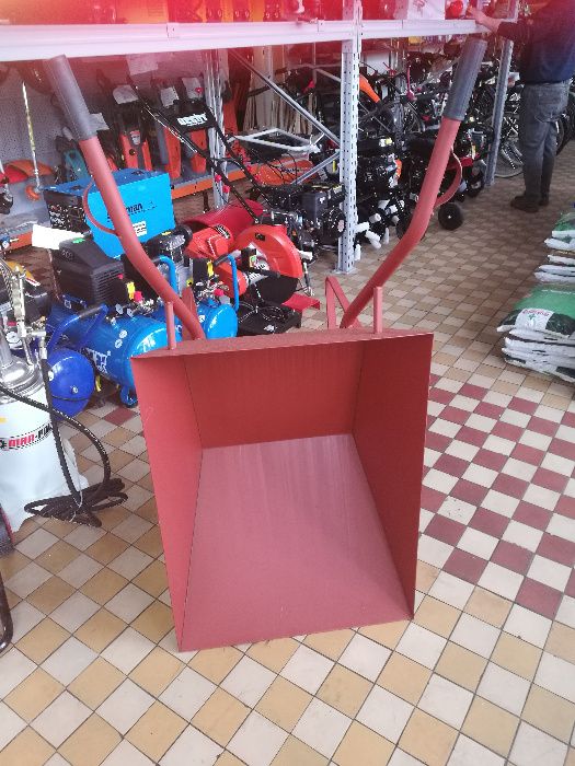 Taczka budowlana metalowa