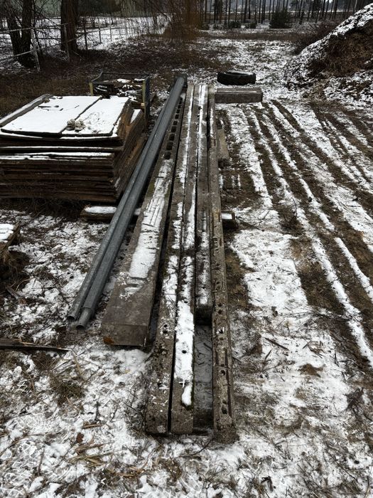 Slupy betonowe energetyczne zbrojone