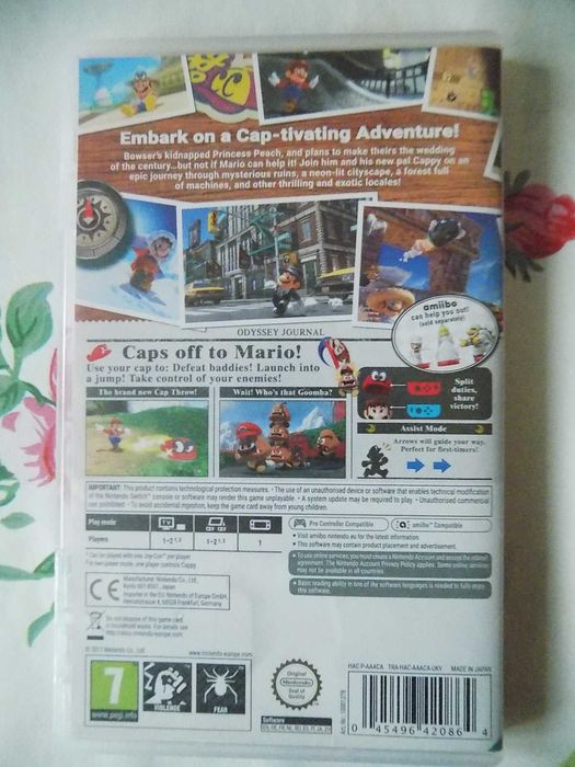 Super Mario Odyssey na Nintendo Switch / Switch OLED / Lite/Pegazus ;p