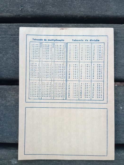 Caderno Escolar Antigo PêBêCê (Anos 50)