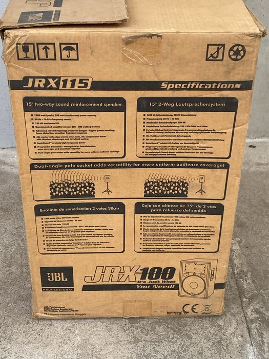 Акустическая система JBL JRX115 колонка