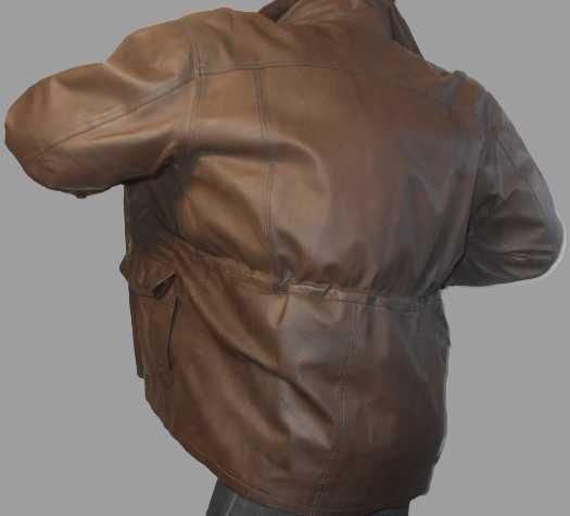 Кожаная деми. куртка.Германия.